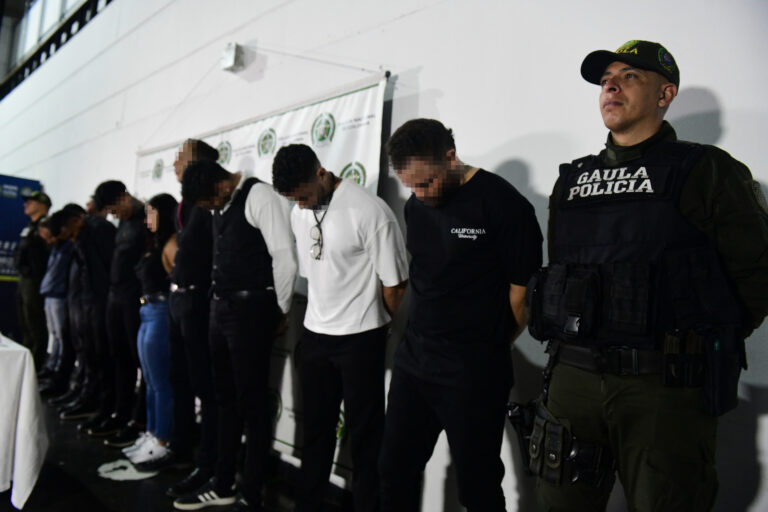 10 Integrantes de un grupo delincuencial conocido como ‘the ghetto’ fueron capturados por secuestro