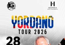 Concierto “Ida y Vuelta” de Yordano en el hotel Hesperia Valencia tiene nueva fecha